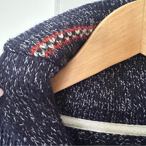 ROOTS OVERSIZED  SHAWL COLLAR  KNIT SWEATER WITH  1/4 BUTTON FRONT MENS SZ XL - Picture 3 of 10